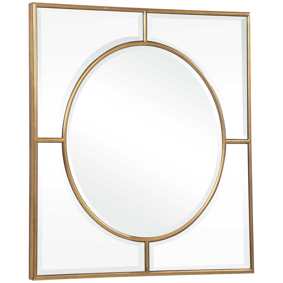 Uttermost Stanford Gold Square Mirror