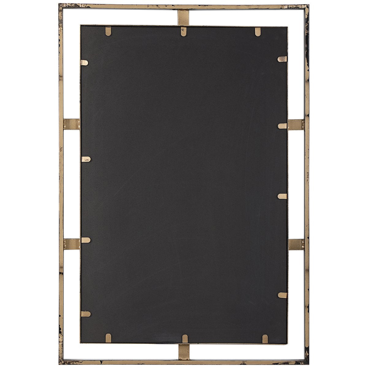 Uttermost Carrizo Gold and Bronze Rectangle Mirror