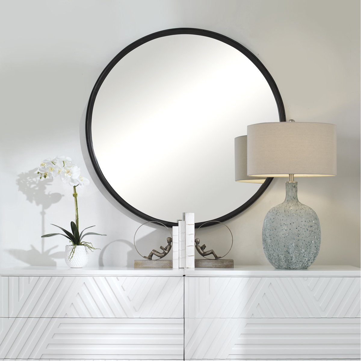 Uttermost Dawsyn Round Mirror