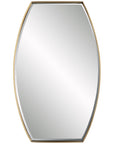 Uttermost Portal Modern Brass Mirror