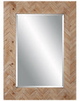 Uttermost Demetria Wooden Mirror, Small