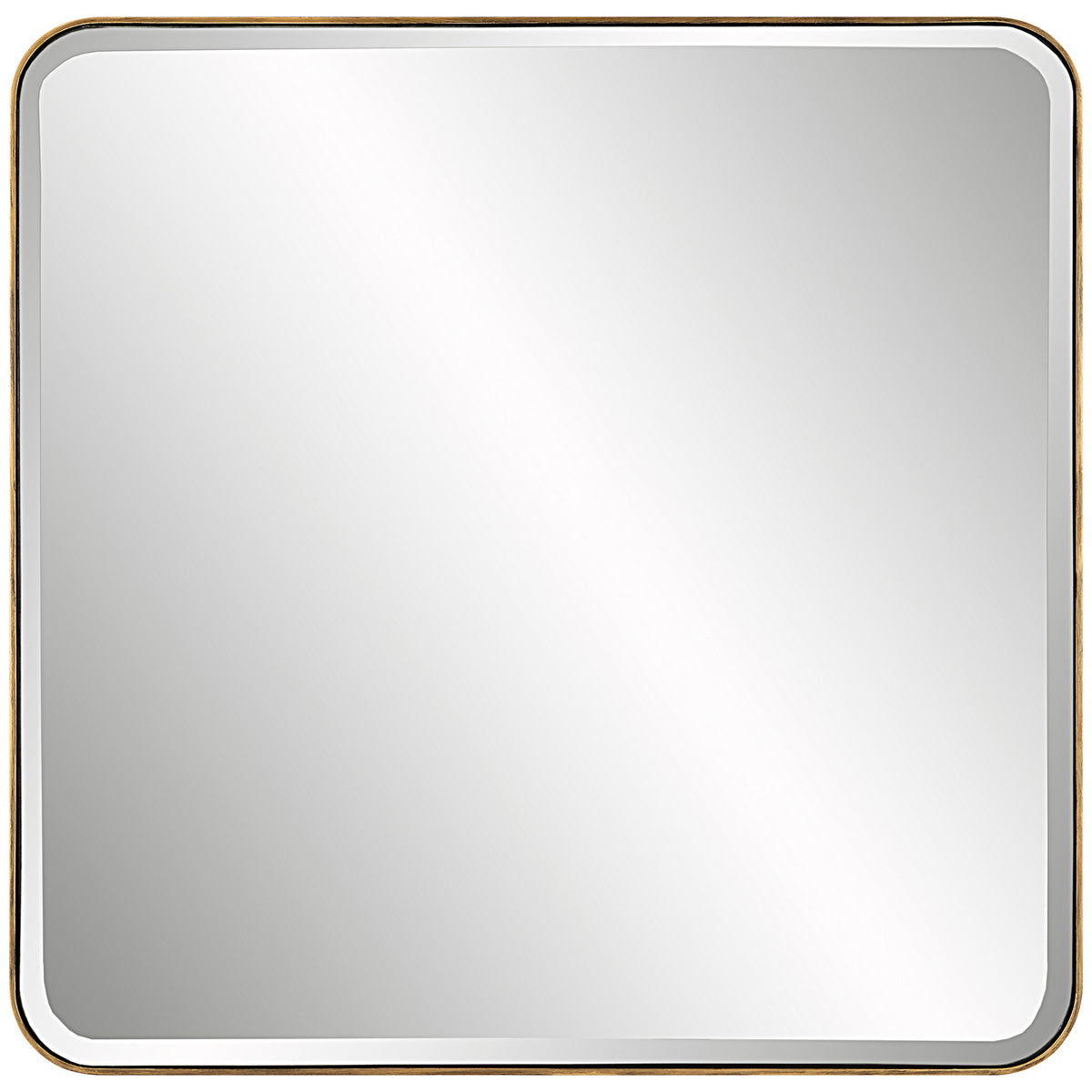 Uttermost Hampshire Square Gold Mirror