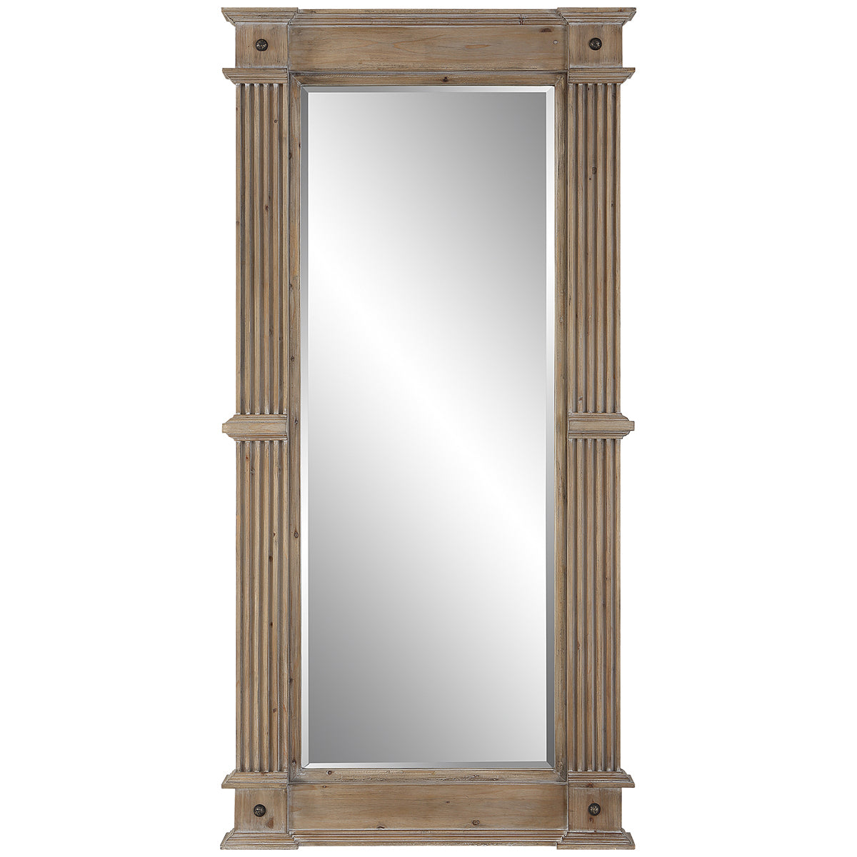 Uttermost McAllister Natural Wood Oversized Mirror