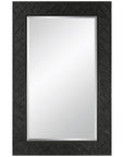 Uttermost Everest Satin Black Mirror