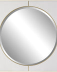 Uttermost Cyprus White Square Mirror