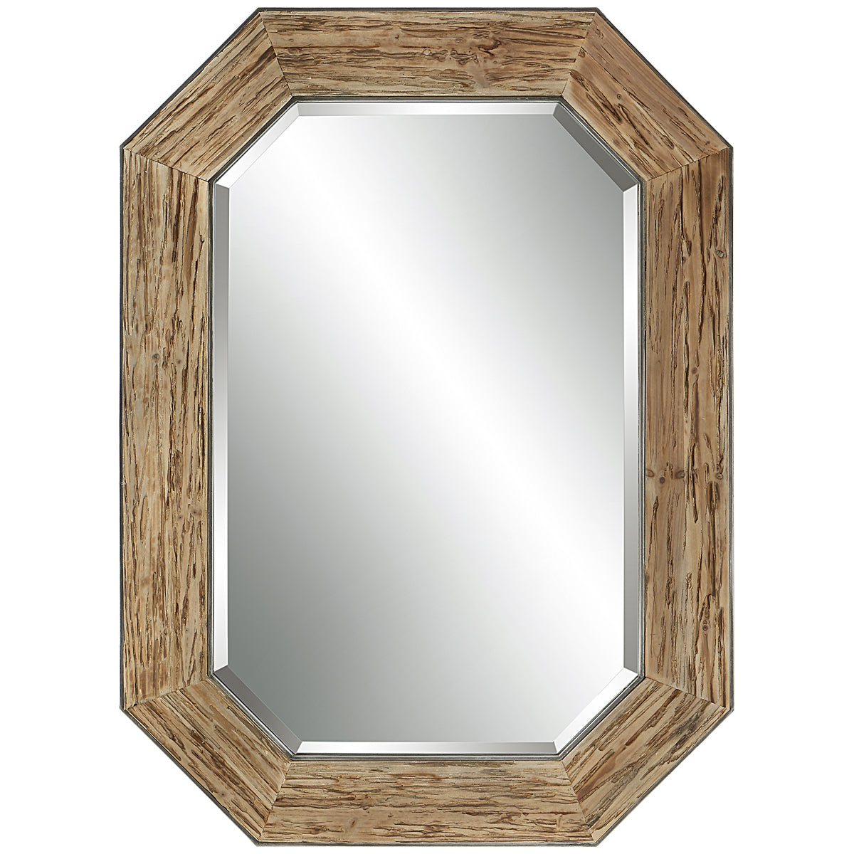 Uttermost Siringo Rustic Octagonal Mirror