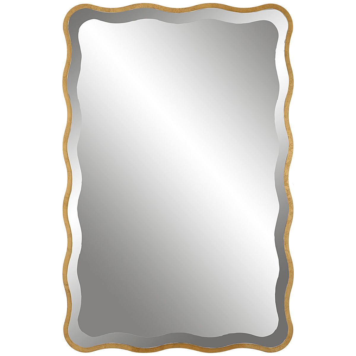 Uttermost Aneta Gold Scalloped Mirror