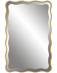 Uttermost Aneta Gold Scalloped Mirror