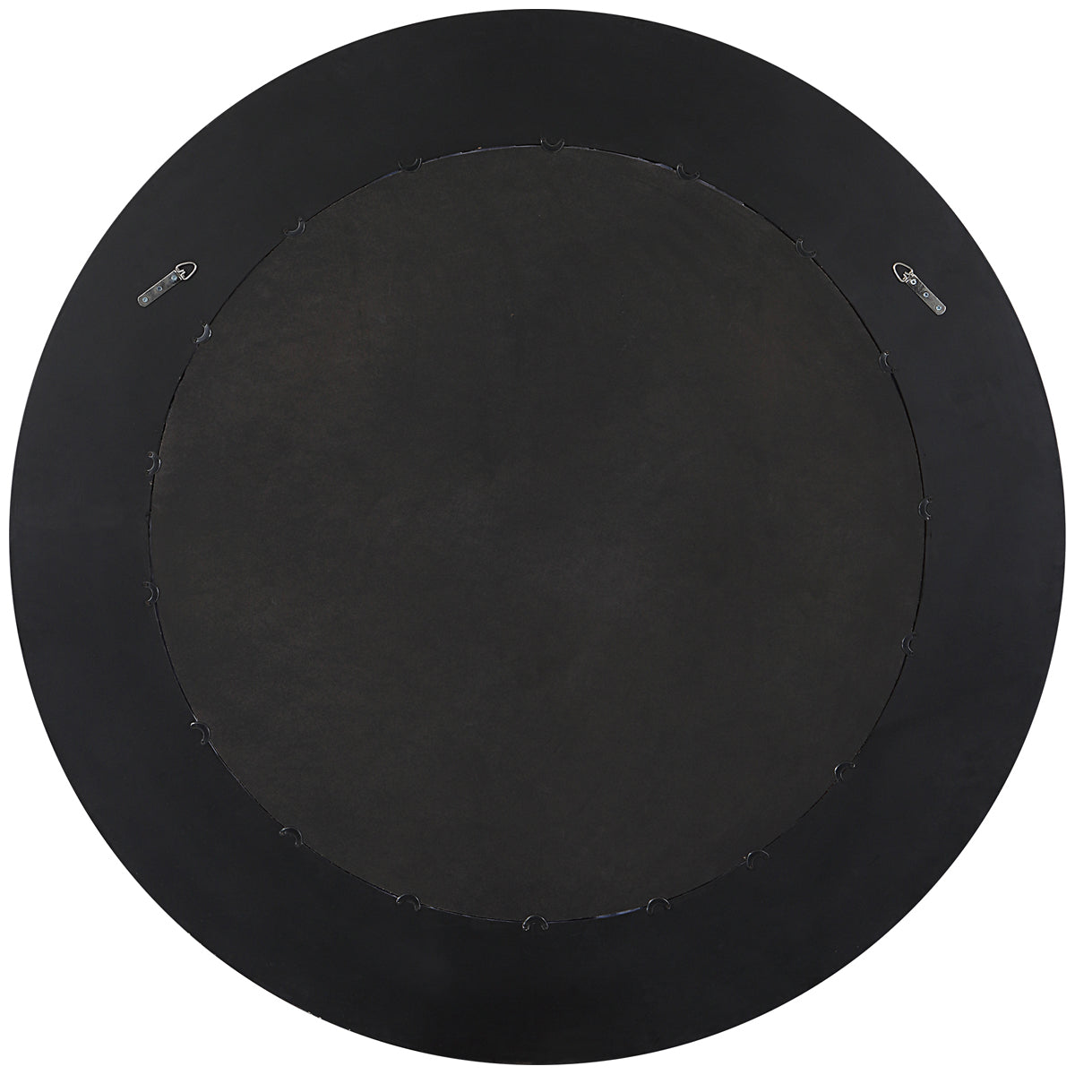 Uttermost Stockade Dark Round Mirror