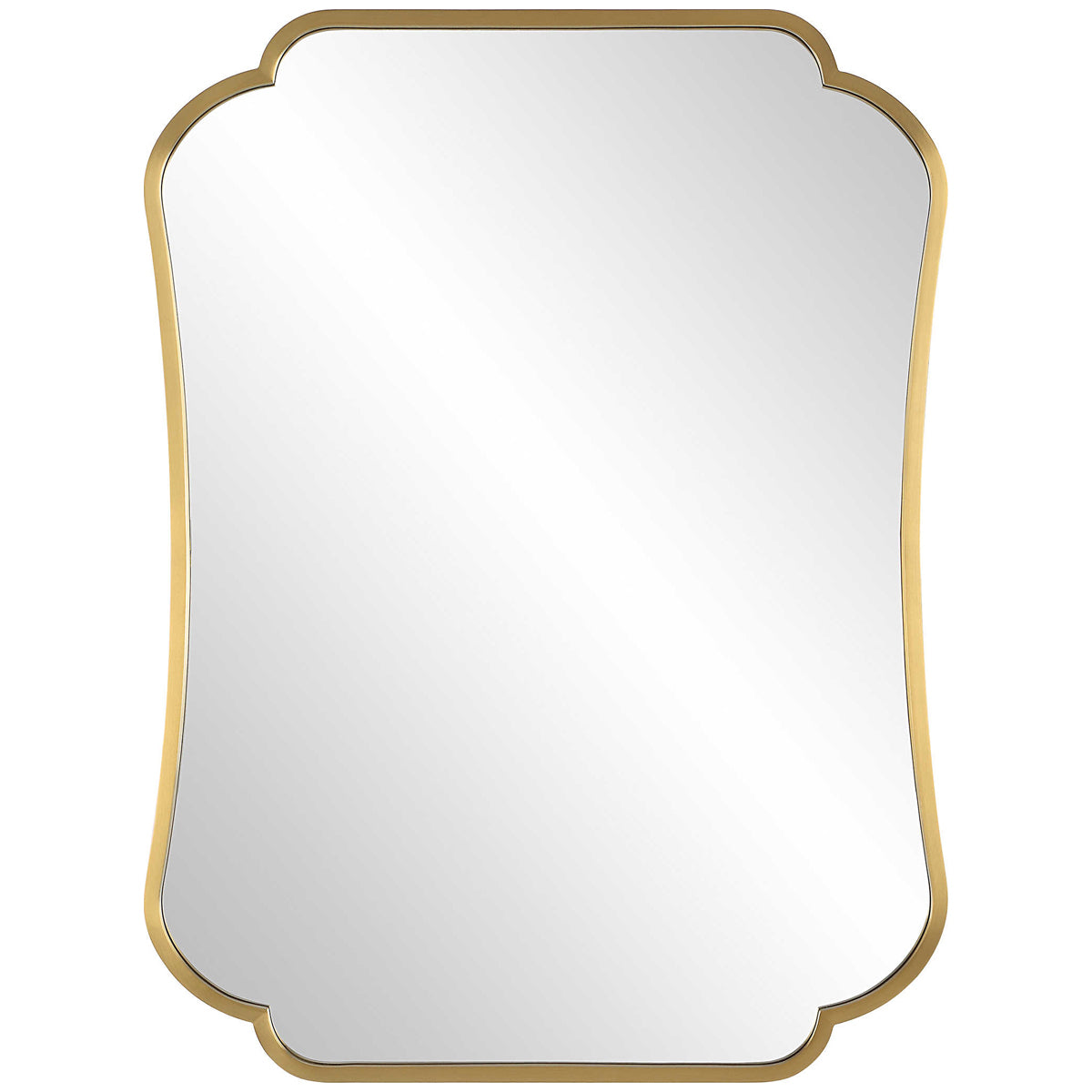 Uttermost Athena Brushed Brass Mirror