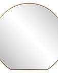 Uttermost Cabell Small Brass Mirror