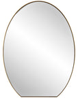 Uttermost Cabell Brass Oval Mirror