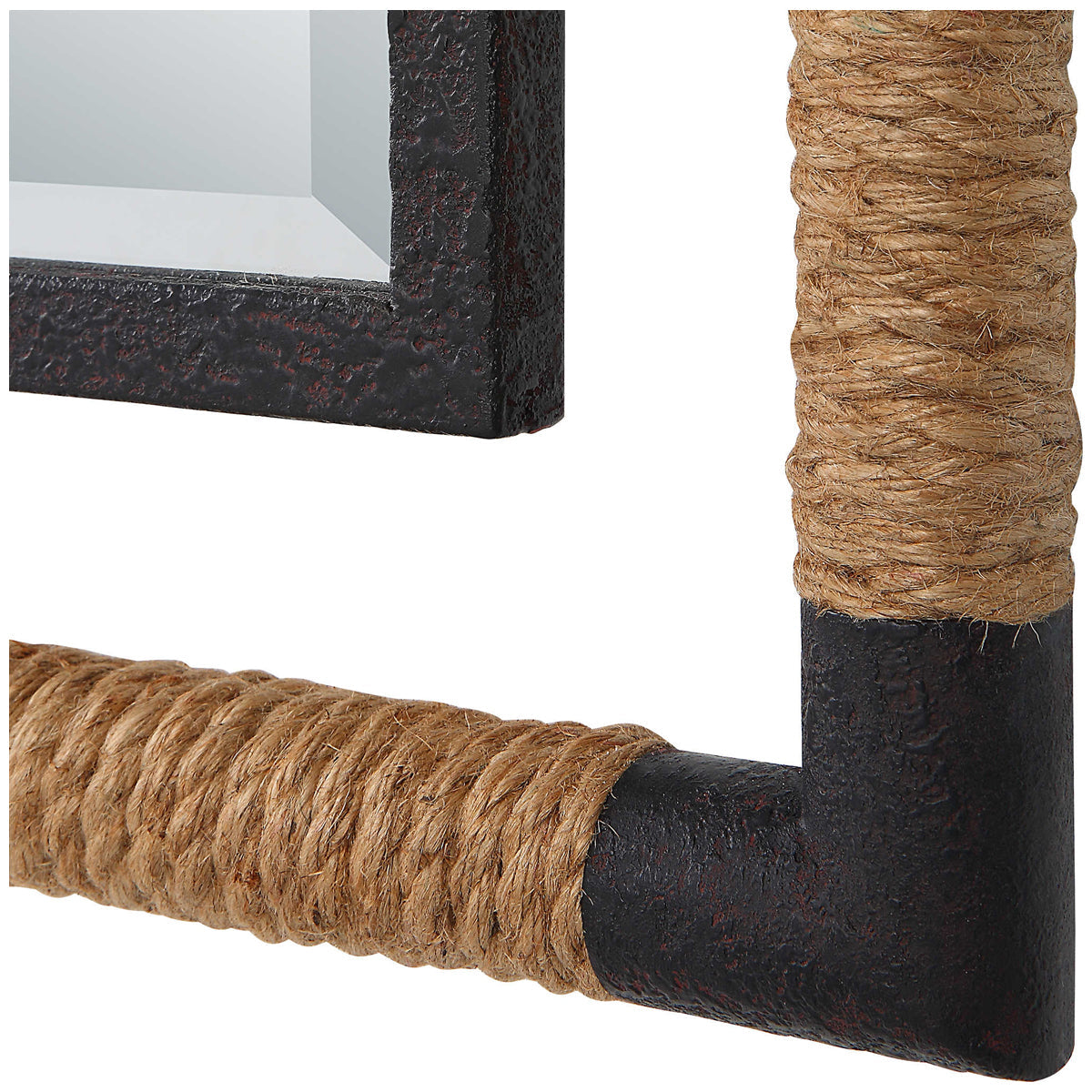 Uttermost Melville Iron &amp; Rope Tall Mirror