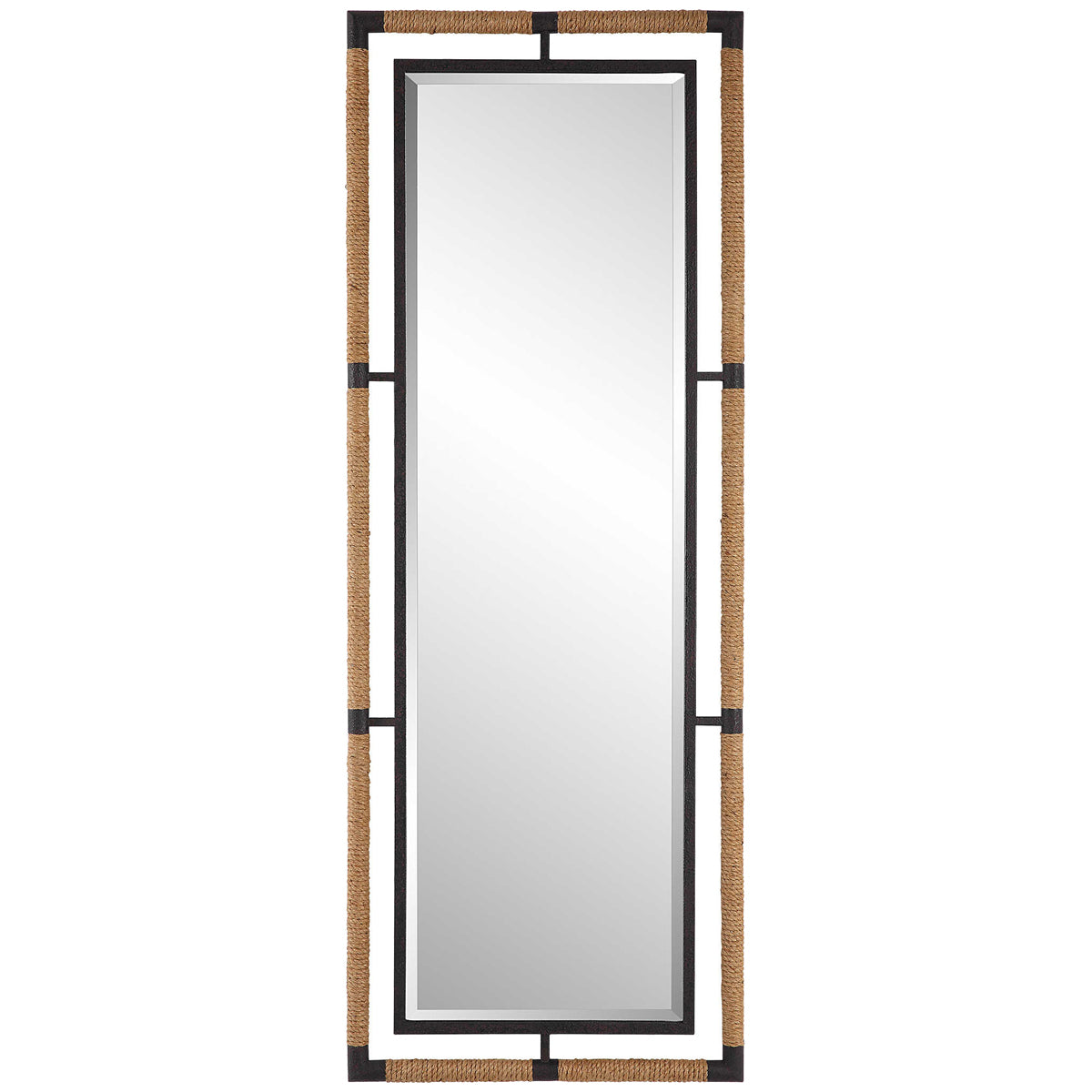 Uttermost Melville Iron &amp; Rope Tall Mirror