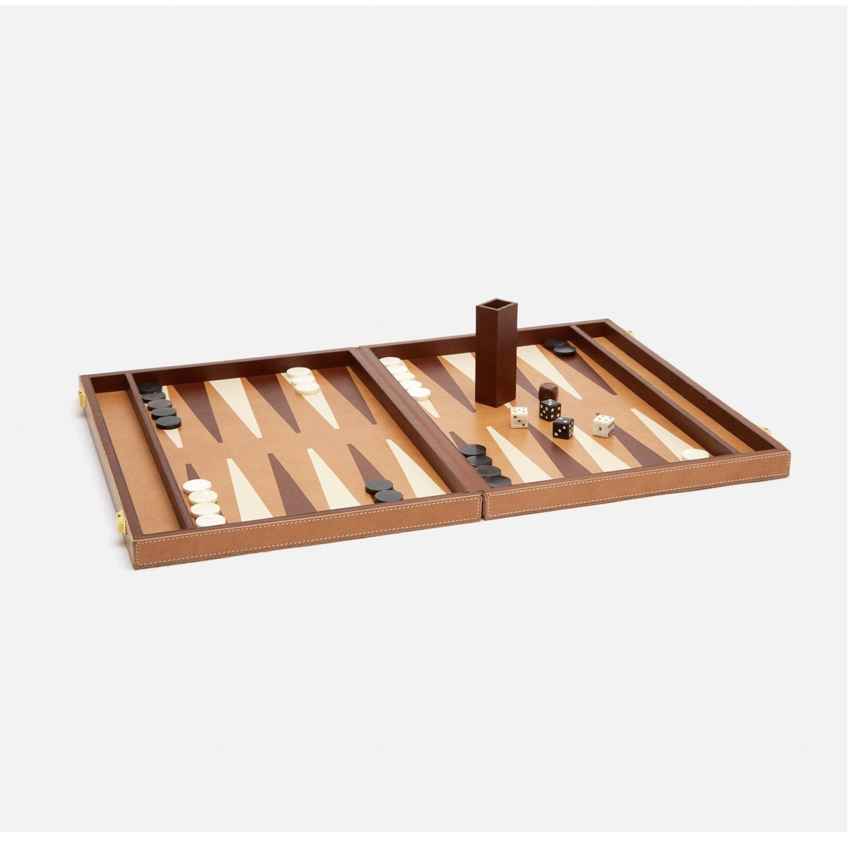 Pigeon and Poodle Grantham Backgammon Game Set