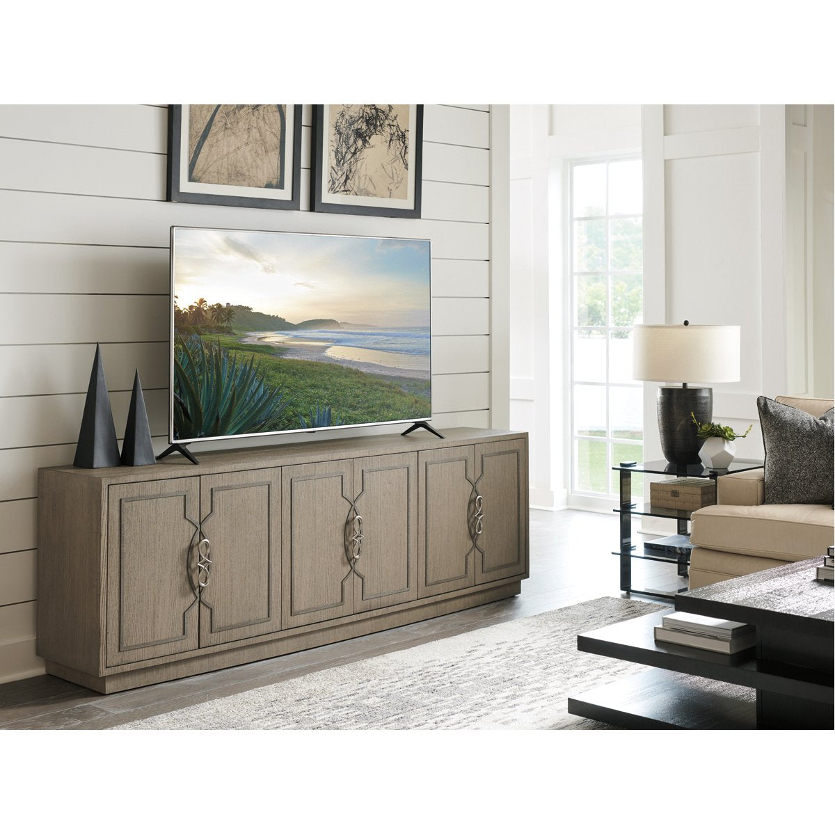 Sligh Studio Designs Grove Park Long Media Console Table