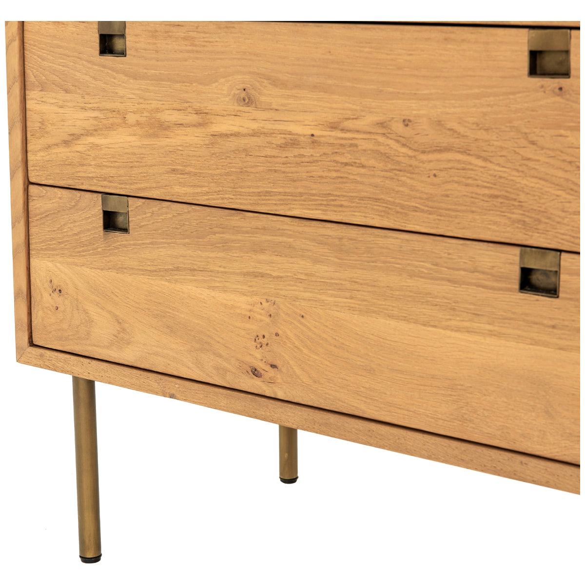 Four Hands Bennett Carlisle 6-Drawer Dresser - Natural Oak