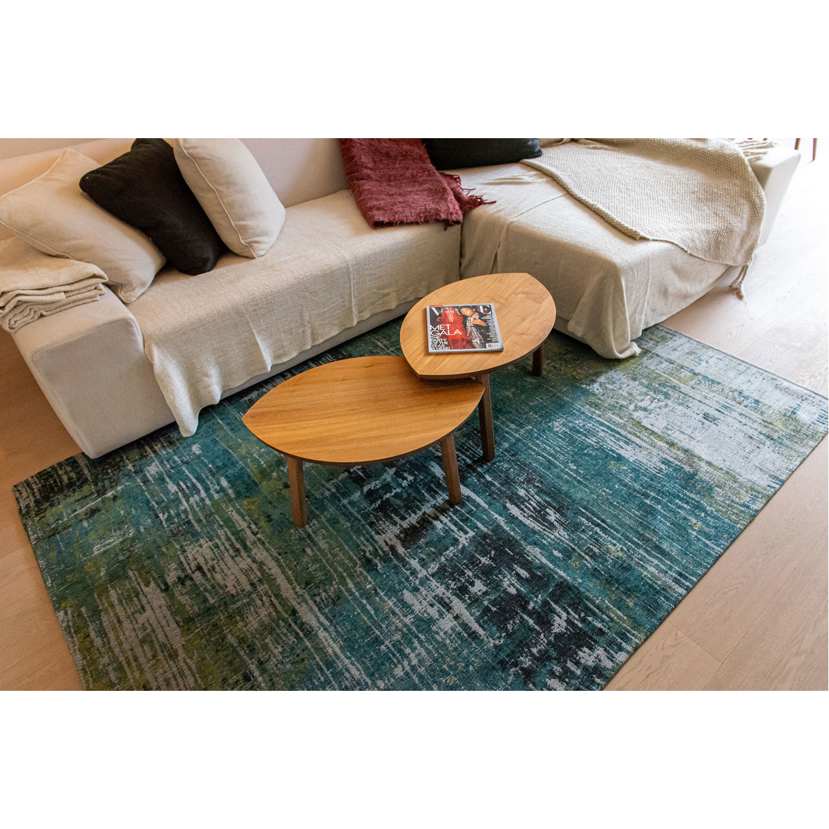 Louis de Poortere Atlantic Streaks 9126 Glen Cove Rug