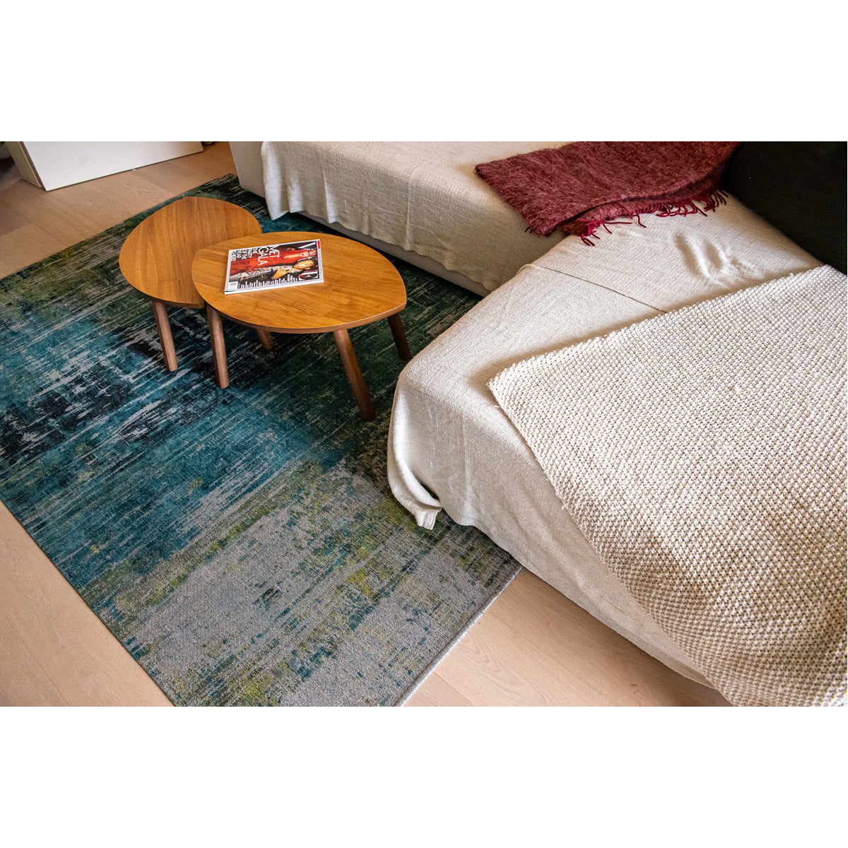 Louis de Poortere Atlantic Streaks 9126 Glen Cove Rug