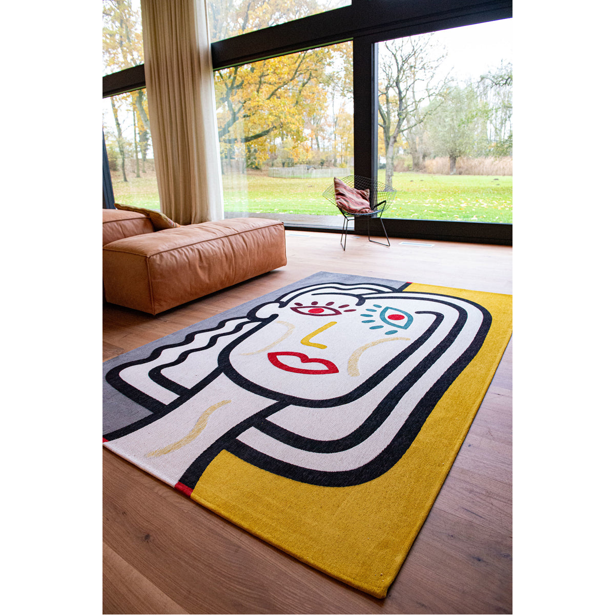 Louis de Poortere Gallery Graffitto 9143 Dorado Rug