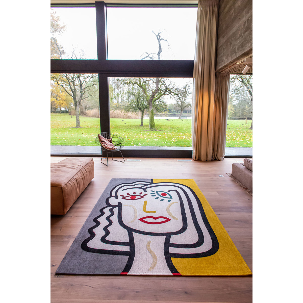 Louis de Poortere Gallery Graffitto 9143 Dorado Rug