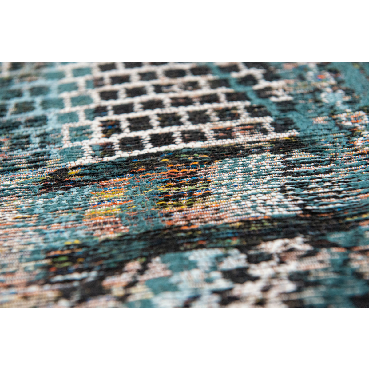 Louis de Poortere Antiquarian Kilim 9110 Zemmuri Blue Rug