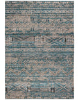 Louis de Poortere Antiquarian Kilim 9110 Zemmuri Blue Rug