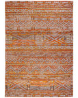 Louis de Poortere Antiquarian Kilim 9111 Riad Orange Rug