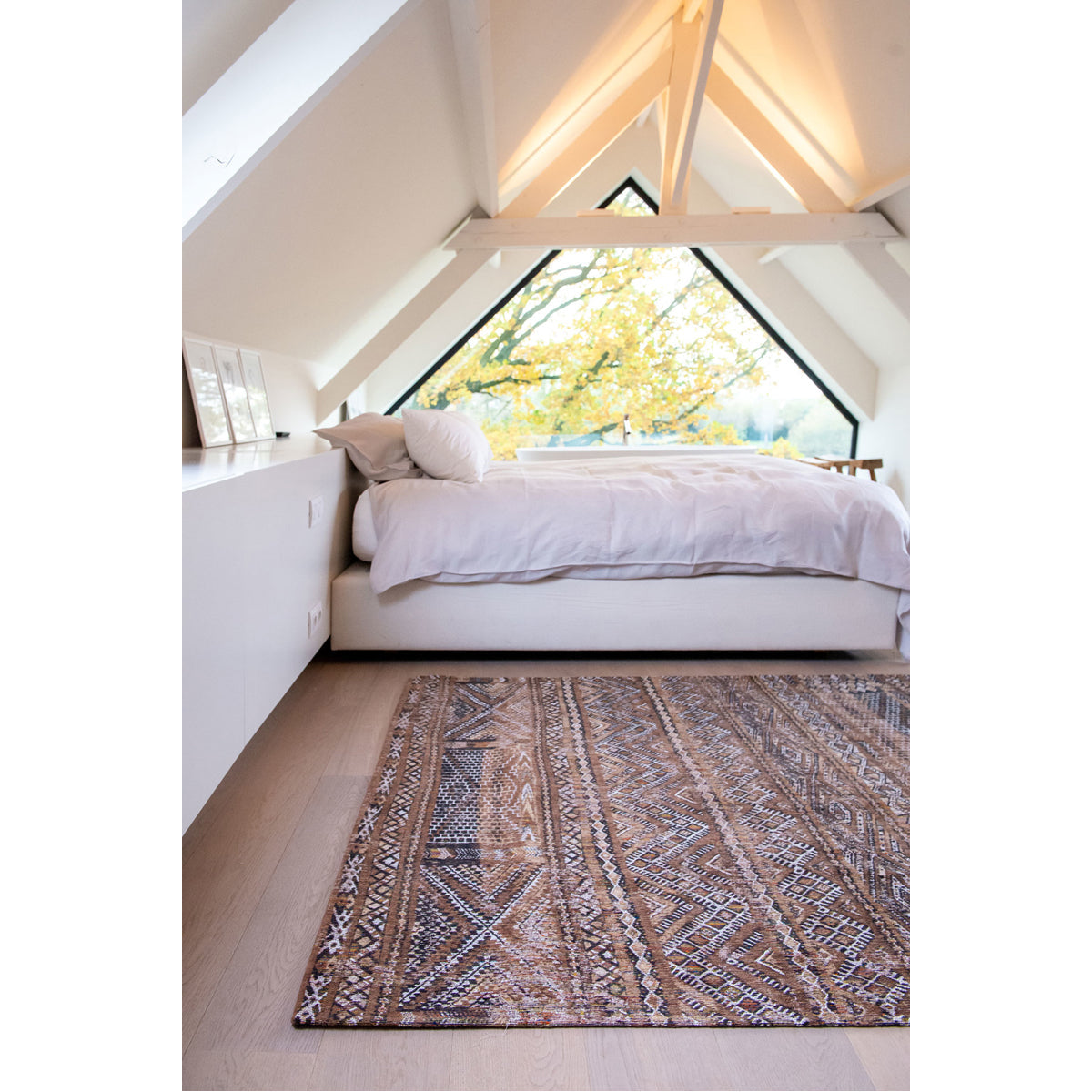 Louis de Poortere Antiquarian Kilim 9112 Agdal Brown Rug