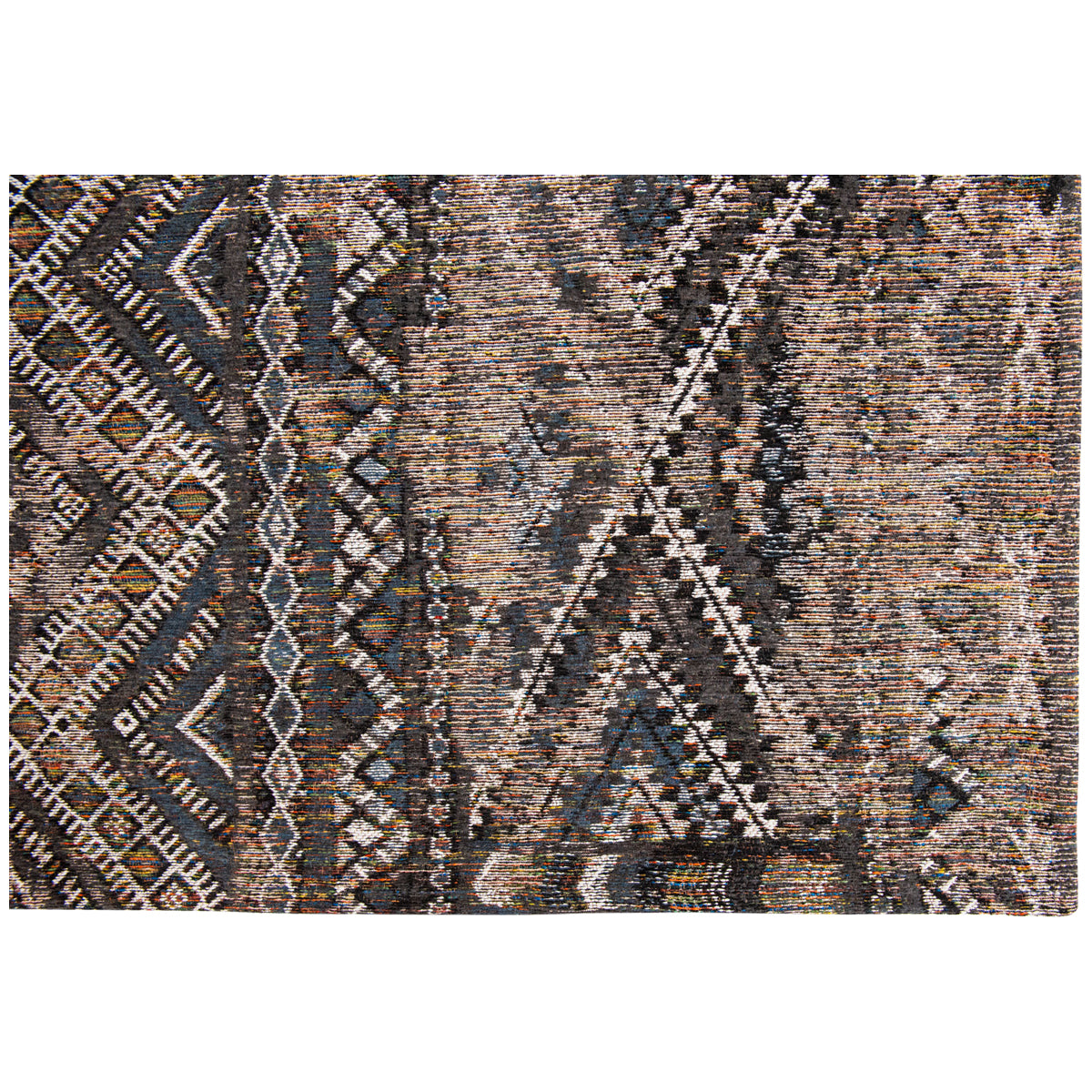 Louis de Poortere Antiquarian Kilim 9113 Black Rabat Rug