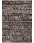 Louis de Poortere Antiquarian Kilim 9113 Black Rabat Rug