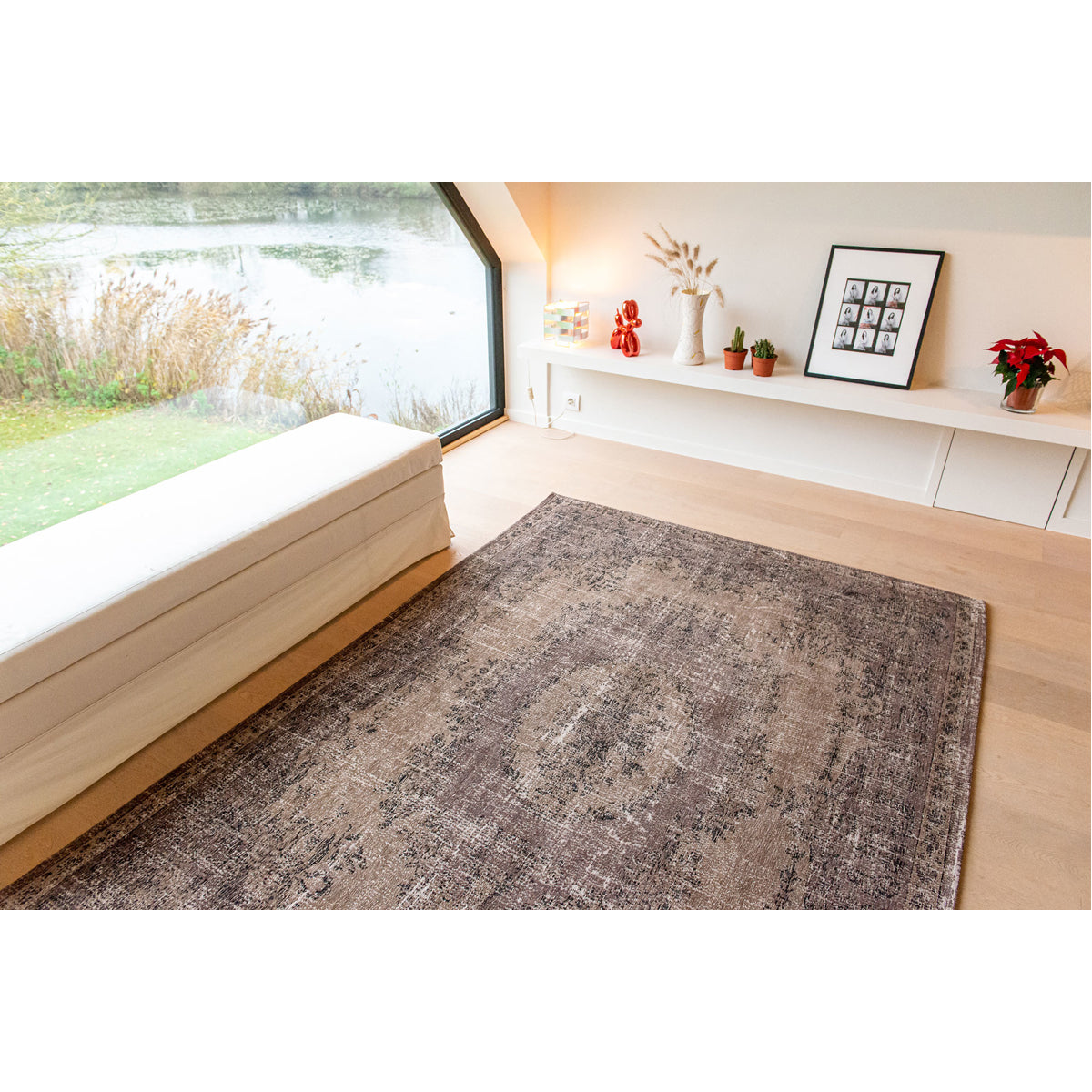 Louis de Poortere Palazzo Da Mosto 9139 Foscari Brown Rug