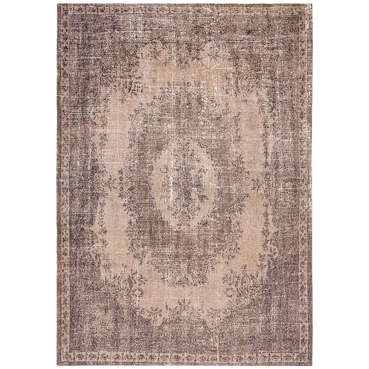 Louis de Poortere Palazzo Da Mosto 9139 Foscari Brown Rug