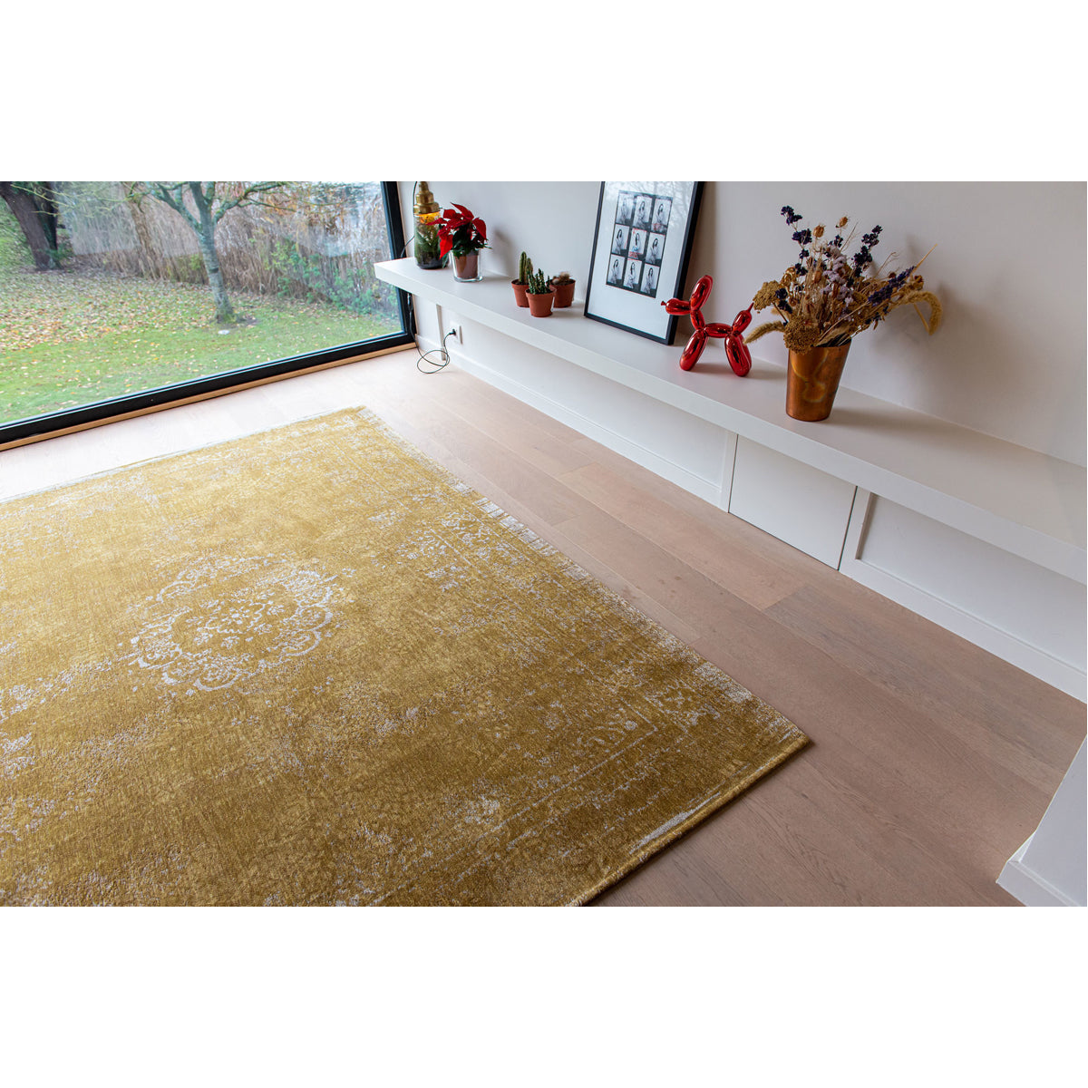 Louis de Poortere Fading World Medallion 9145 Spring Moss Rug