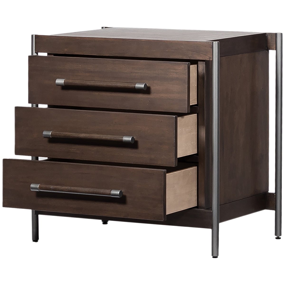 Four Hands Callahan Jordan Nightstand - Warm Brown