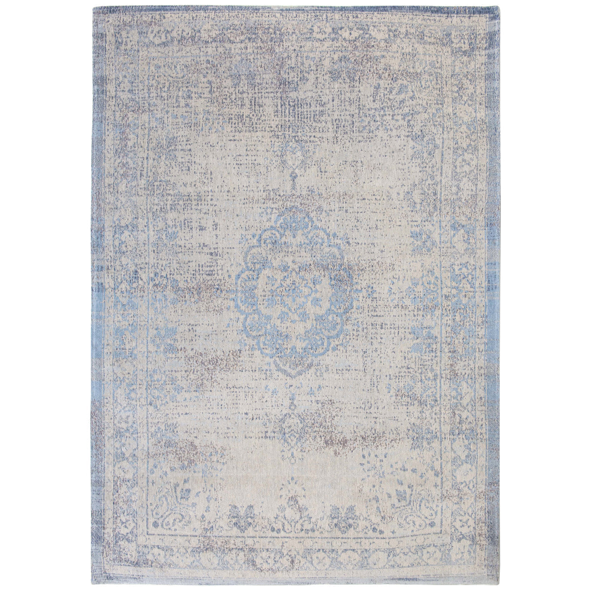 Louis de Poortere Fading World Medallion 9065 Grey Jeans Rug