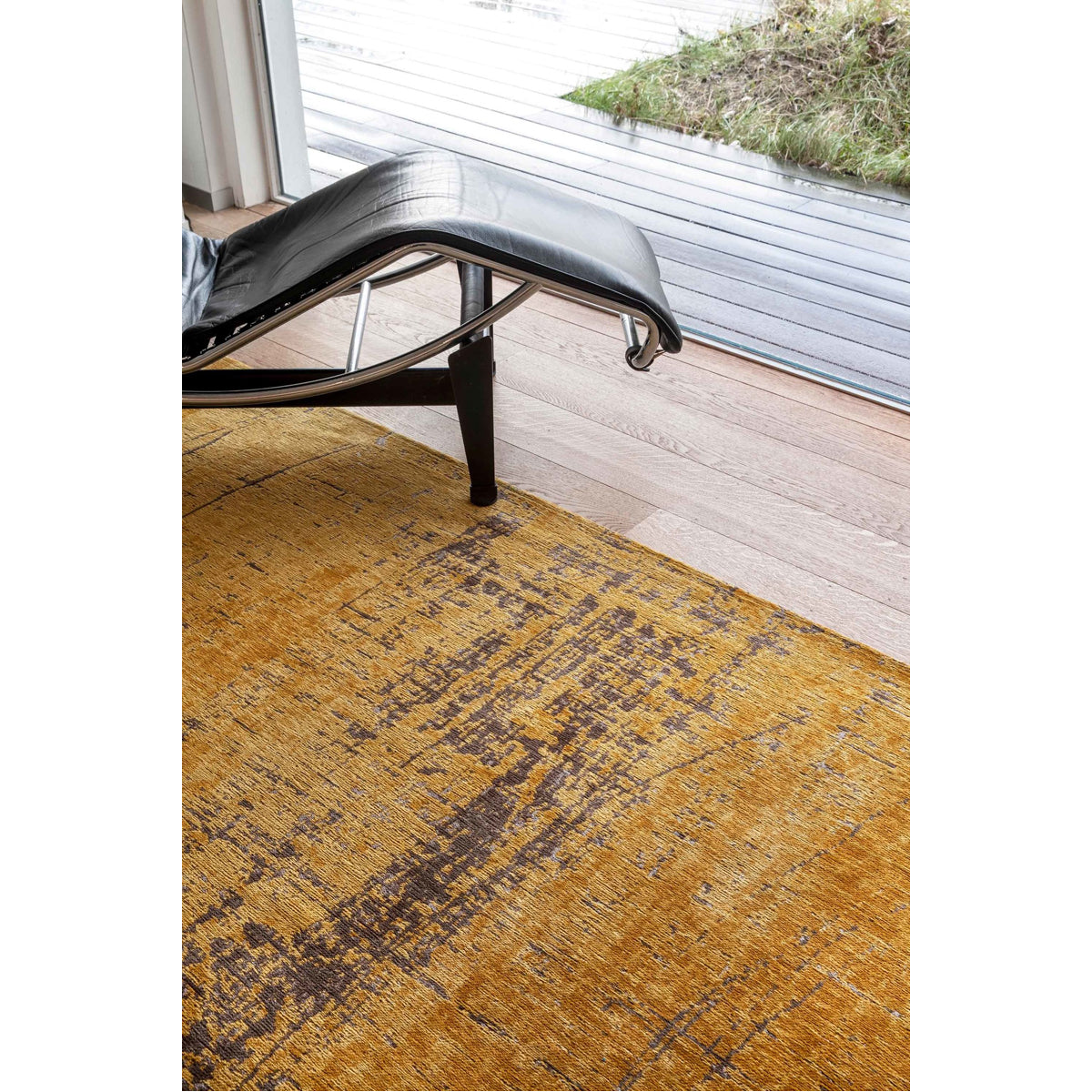 Louis de Poortere Mad Men Griff 8550 Liberty Gold Rug