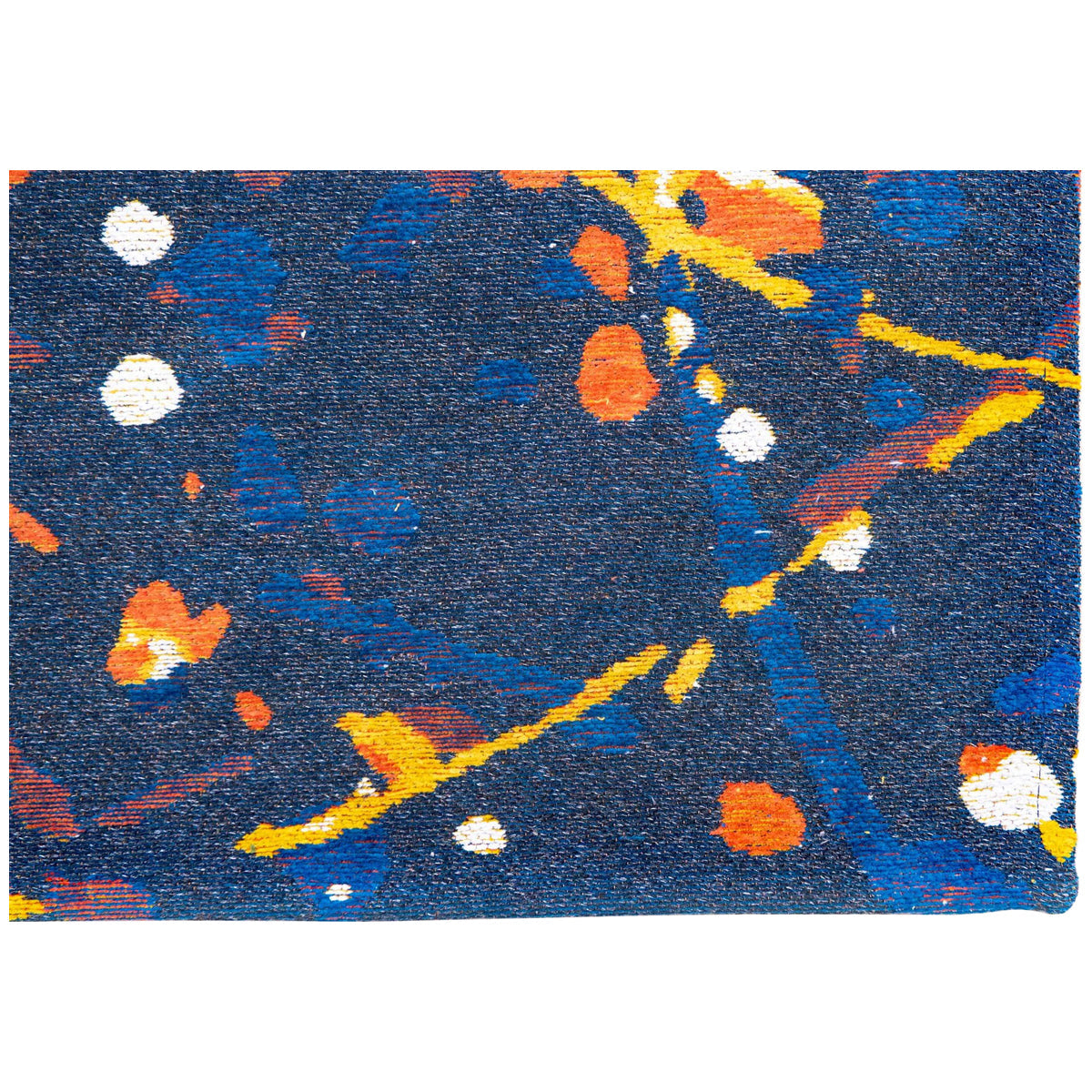 Louis de Poortere Gallery Expression 9220 Abstract Blue Rug