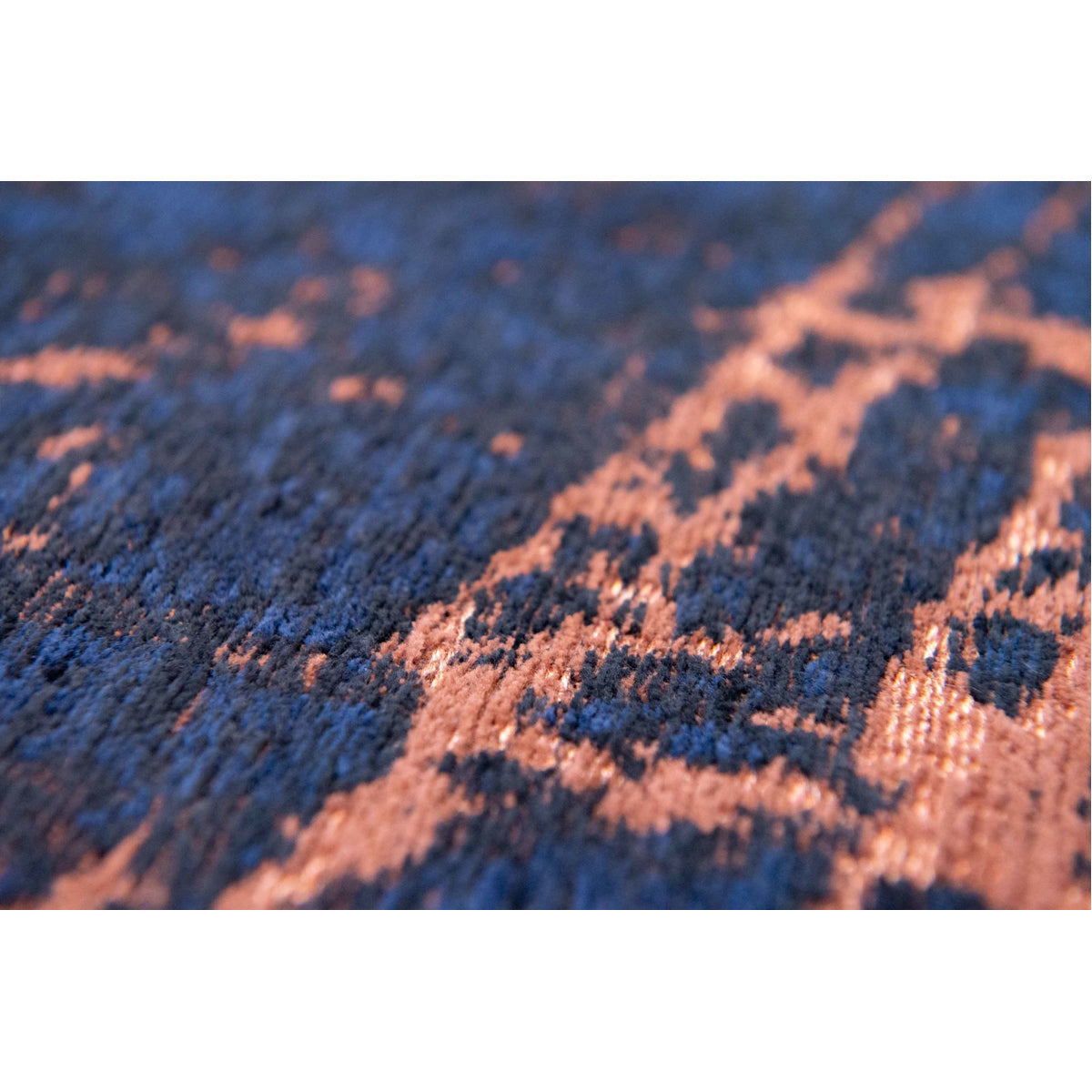 Louis de Poortere Mad Men Stellar 9217 Blue Star Rug