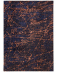 Louis de Poortere Mad Men Stellar 9217 Blue Star Rug