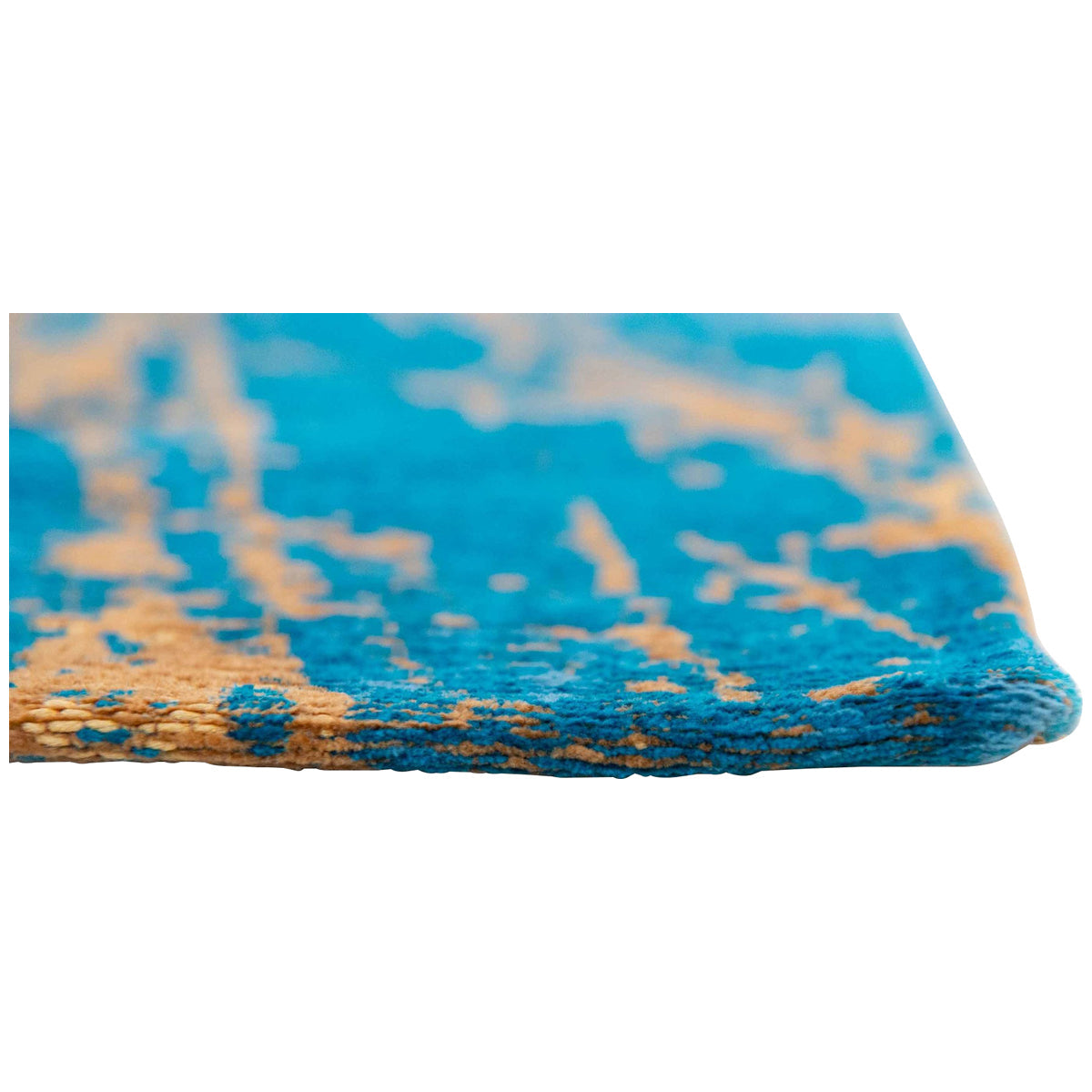 Louis de Poortere Mad Men Stellar 9218 Lightning Turquoise Rug