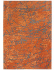 Louis de Poortere Mad Men Stellar 9219 Nebula Orange Rug