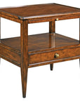 Woodbridge Furniture Rectangular cherry Side Table