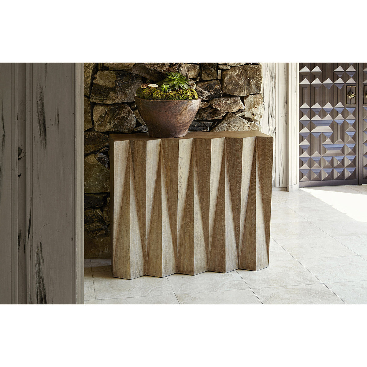 Ambella Home Accordion Console Table