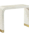 Interlude Home Beacon Console Table - Cream