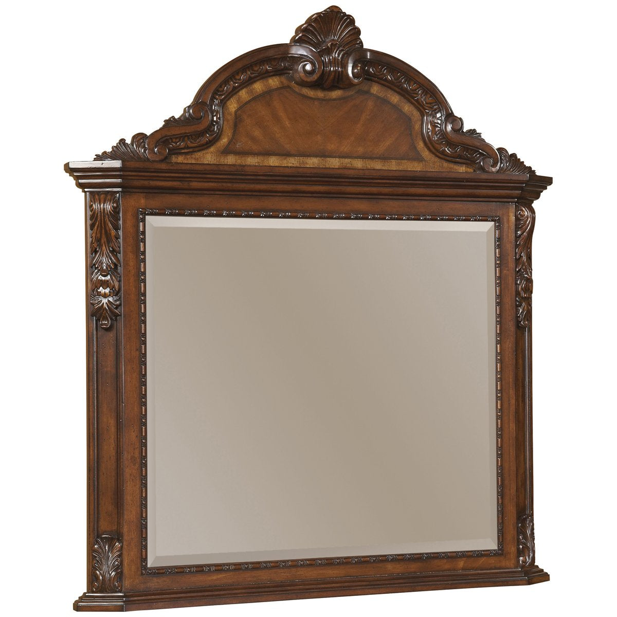 A.R.T. Furniture Old World Crowned Landscape Mirror