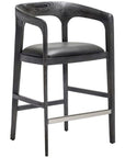 Interlude Home Kendra Counter Stool - Grey