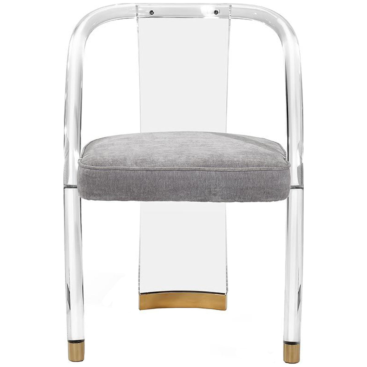 Interlude Home Willa Dining Chair - Ocean Grey