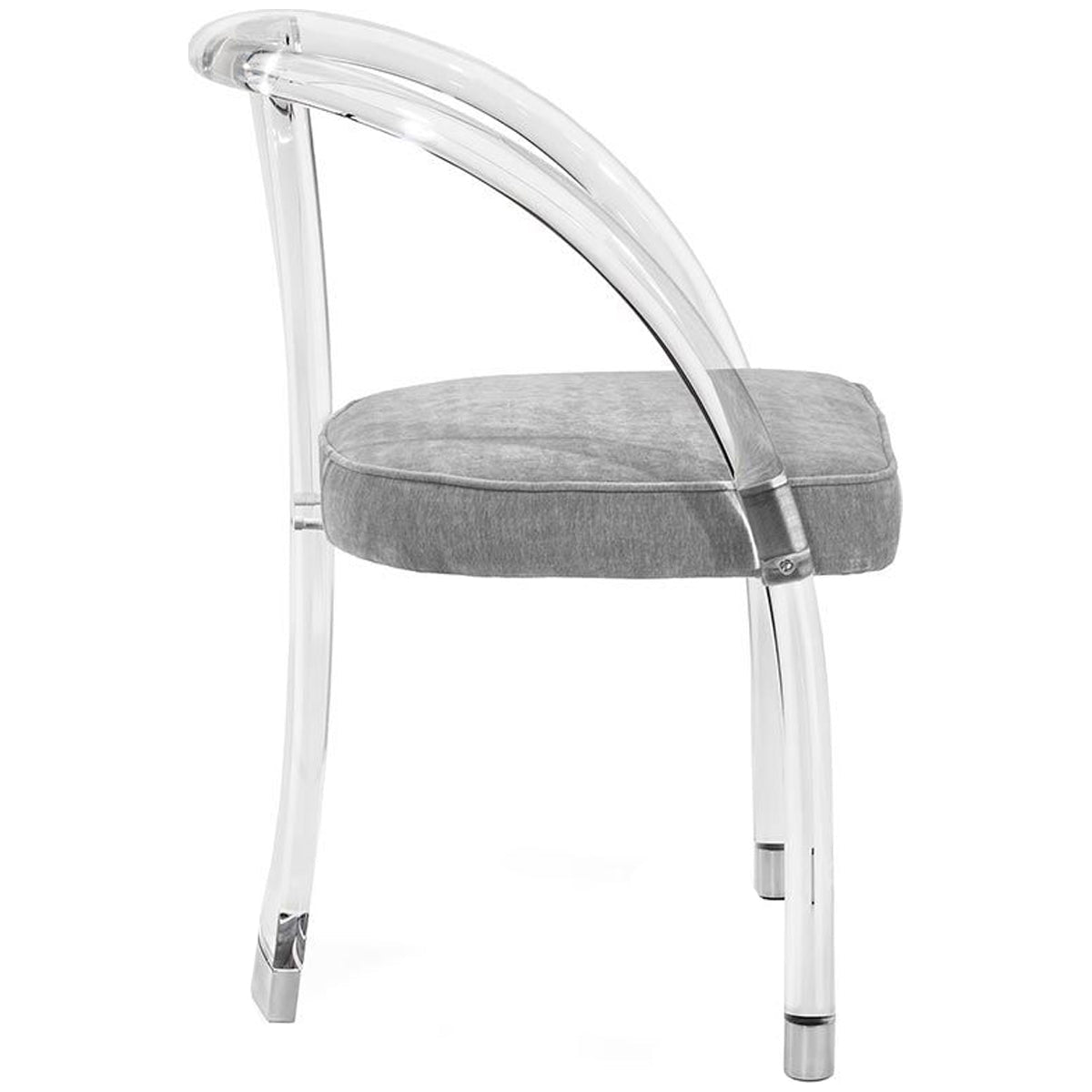 Interlude Home Willa Dining Chair - Ocean Grey