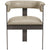 Interlude Home Darcy Dining Chair - Taupe/Graphite